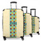Pineapples and Coconuts Suitcase Set 1 - MAIN
