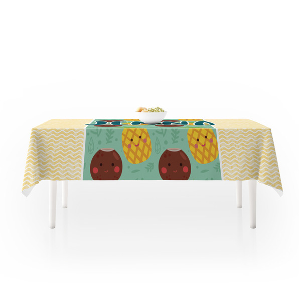 Pineapples and Coconuts Tablecloths (58"x102") - MAIN