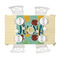 Pineapples and Coconuts Tablecloths (58"x102") - TOP VIEW