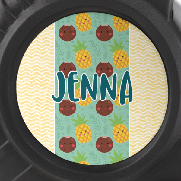 Pineapples and Coconuts Tape Measure - 25ft - detail