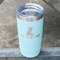 Pineapples and Coconuts Teal Polar Camel Tumbler - 20oz - Angled