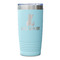 Pineapples and Coconuts Teal Polar Camel Tumbler - 20oz - Single Sided - Approval
