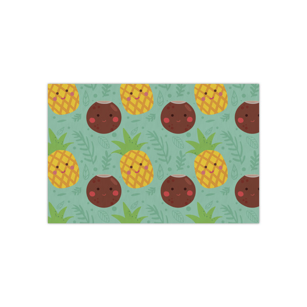 Custom Pineapples and Coconuts Small Tissue Papers Sheets - Heavyweight