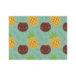 Pineapples and Coconuts Tissue Paper Sheets - Medium - Lightweight