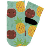 Pineapples and Coconuts Toddler Ankle Socks