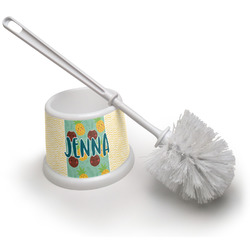 Pineapples and Coconuts Toilet Brush (Personalized)