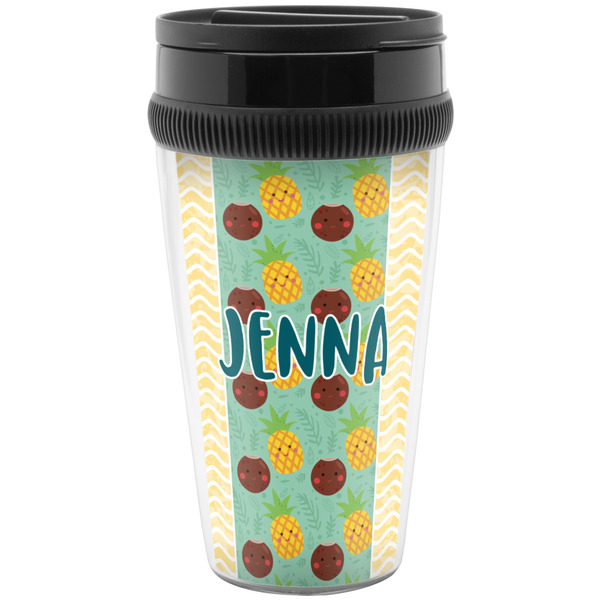 Pineapples and Coconuts Travel Mug (Personalized)