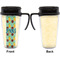 Pineapples and Coconuts Travel Mug with Black Handle - Approval
