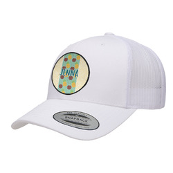 Pineapples and Coconuts Trucker Hat - White (Personalized)