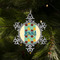 Pineapples and Coconuts Vintage Snowflake - (LIFESTYLE)
