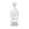 Pineapples and Coconuts Whiskey Decanter - 30oz Square - FRONT