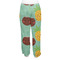 Pineapples and Coconuts Women's Pj on model - Back