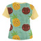 Pineapples and Coconuts Women's T-shirt Back