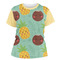 Pineapples and Coconuts Womens Crew Neck T Shirt - Main