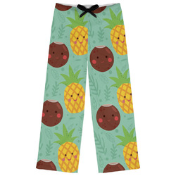 Pineapples and Coconuts Womens Pajama Pants (Personalized)