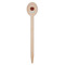 Pineapples and Coconuts Wooden Food Pick - Oval - Single Pick