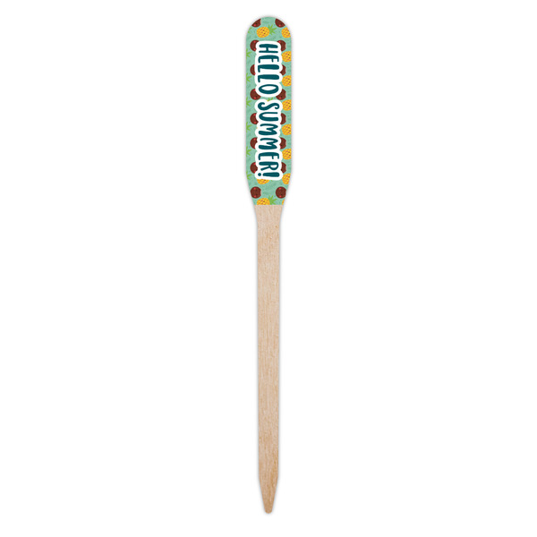 Pineapples and Coconuts Wooden Food Pick - Paddle - Single Pick