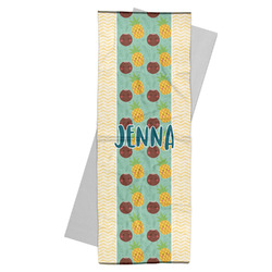 Pineapples and Coconuts Yoga Mat Towel (Personalized)