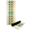 Pineapples and Coconuts Yoga Mat with Black Rubber Back Full Print View