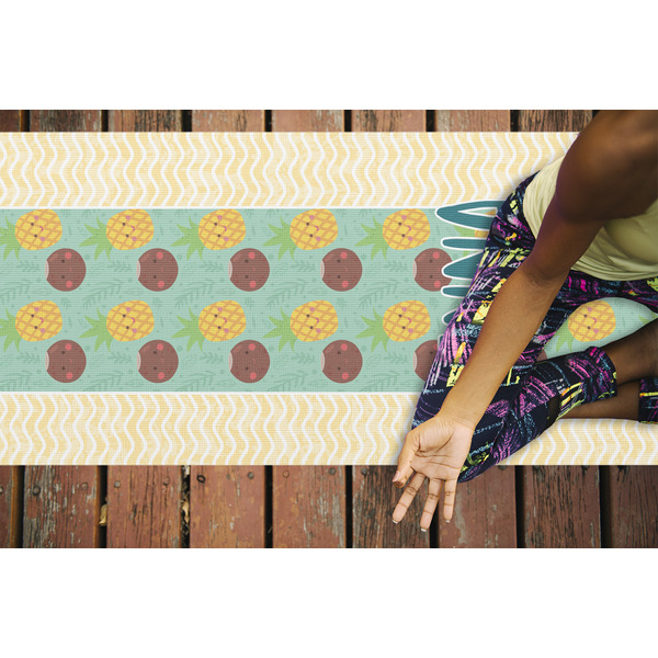 Pineapples and Coconuts Yoga Mats - LIFESTYLE