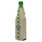 Pineapples and Coconuts Zipper Bottle Cooler - ANGLE (bottle)