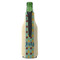 Pineapples and Coconuts Zipper Bottle Cooler - BACK (bottle)