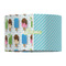 Popsicles and Polka Dots 12" Drum Lampshade - FRONT (Fabric)