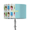 Popsicles and Polka Dots 12" Drum Lampshade - ON STAND (Fabric)