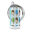 Popsicles and Polka Dots 12 oz Stainless Steel Sippy Cups - FULL (back angle)