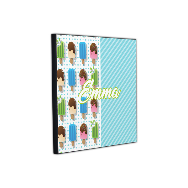 Popsicles and Polka Dots 12x12 Wood Print - Angle View