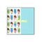 Popsicles and Polka Dots Wood Print - 12x12 (Personalized)