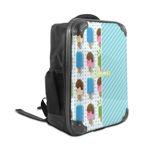 Popsicles and Polka Dots 15" Backpack - ANGLE VIEW