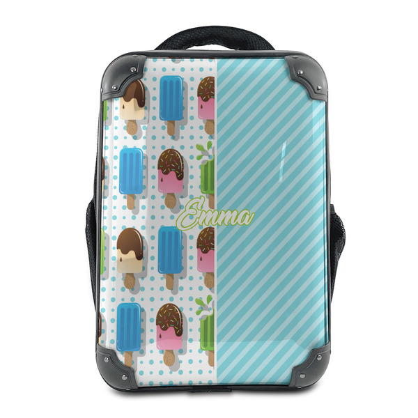Custom Popsicles and Polka Dots 15" Hard Shell Backpack (Personalized)