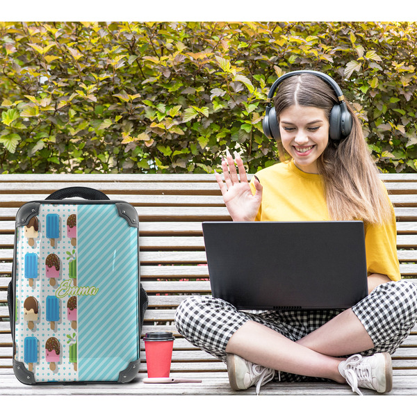 Popsicles and Polka Dots 15" Backpack - LIFESTYLE