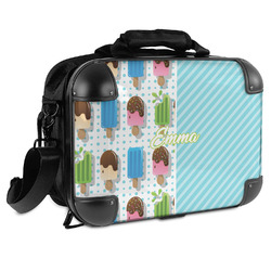 Popsicles and Polka Dots Hard Shell Briefcase - 15" (Personalized)