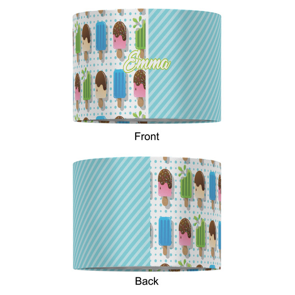Popsicles and Polka Dots 16" Drum Lampshade - APPROVAL (Fabric)