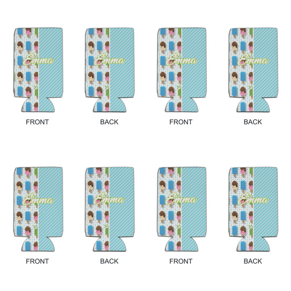 Popsicles and Polka Dots 16oz Can Sleeve - Set of 4 - APPROVAL