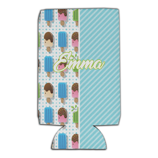 Popsicles and Polka Dots 16oz Can Sleeve - Set of 4 - FRONT