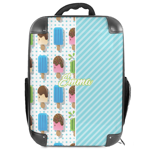 Custom Popsicles and Polka Dots 18" Hard Shell Backpack (Personalized)