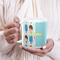 Popsicles and Polka Dots 20oz Coffee Mug - LIFESTYLE