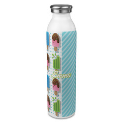 Popsicles and Polka Dots 20oz Stainless Steel Water Bottle - Full Print (Personalized)