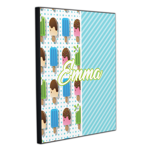 Popsicles and Polka Dots 20x24 Wood Print - Angle View