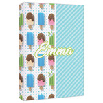 Popsicles and Polka Dots Canvas Print - 20x30 (Personalized)
