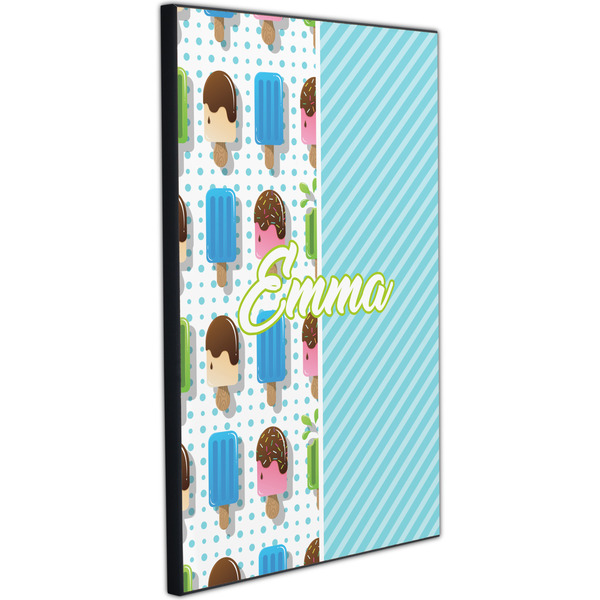 Popsicles and Polka Dots 20x30 Wood Print - Angle View