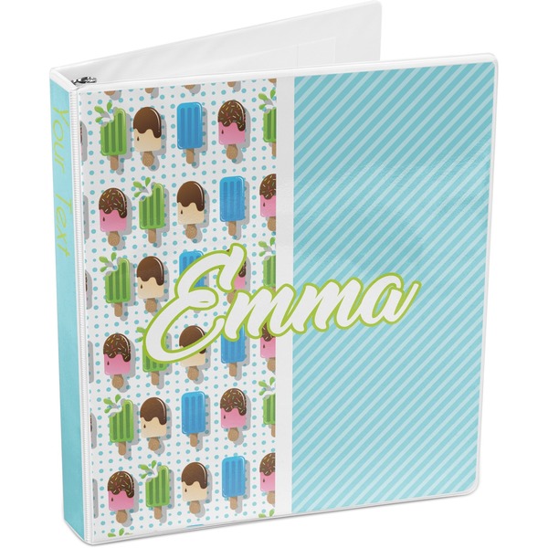 Popsicles and Polka Dots 3-Ring Binder 3/4 - Main