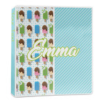 Popsicles and Polka Dots 3-Ring Binder - 1 inch (Personalized)