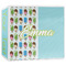 Popsicles and Polka Dots 3-Ring Binder Main- 3in