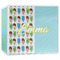 Popsicles and Polka Dots 3-Ring Binder - 3 inch (Personalized)