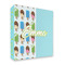 Popsicles and Polka Dots 3 Ring Binders - Full Wrap - 2" - FRONT