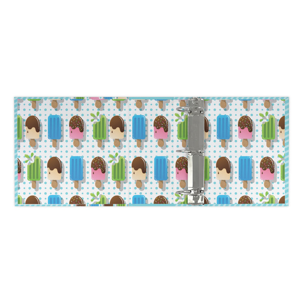 Popsicles and Polka Dots 3 Ring Binders - Full Wrap - 3" - OPEN INSIDE